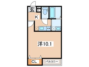 フジパレス長居西Ⅱ番館の物件間取画像